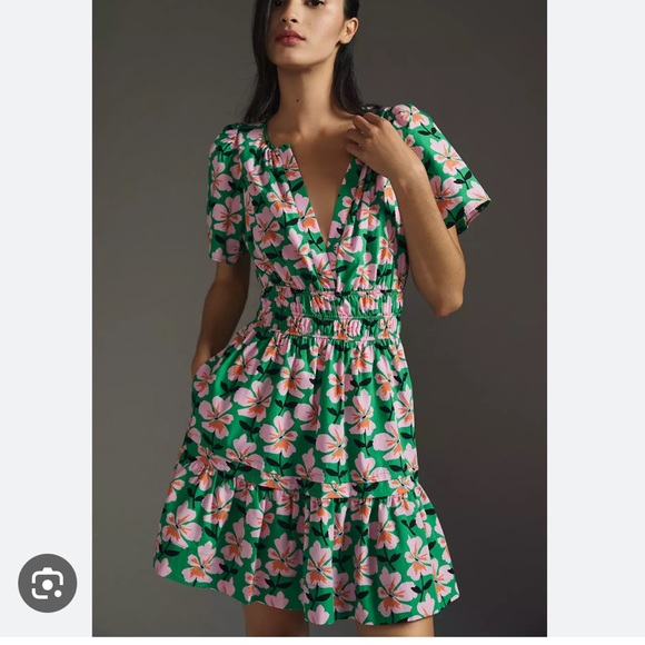 Anthropologie classic cotton mini dress - Picture 1 of 6